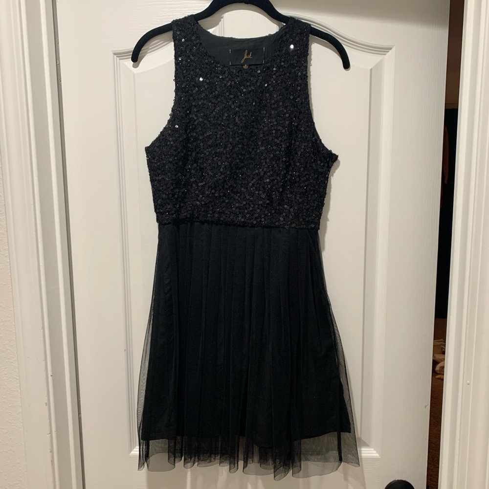 Jack by BB Dakota sparkly tulle cocktail dress LBD